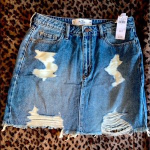 Brand New With Tags, Women’s Size 11 Hollister Jean Skirt